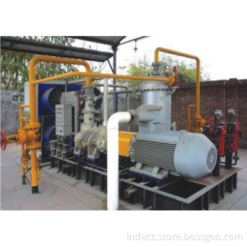 Water Injected Nature / Flammable Gas Screw Compressor ,Suc